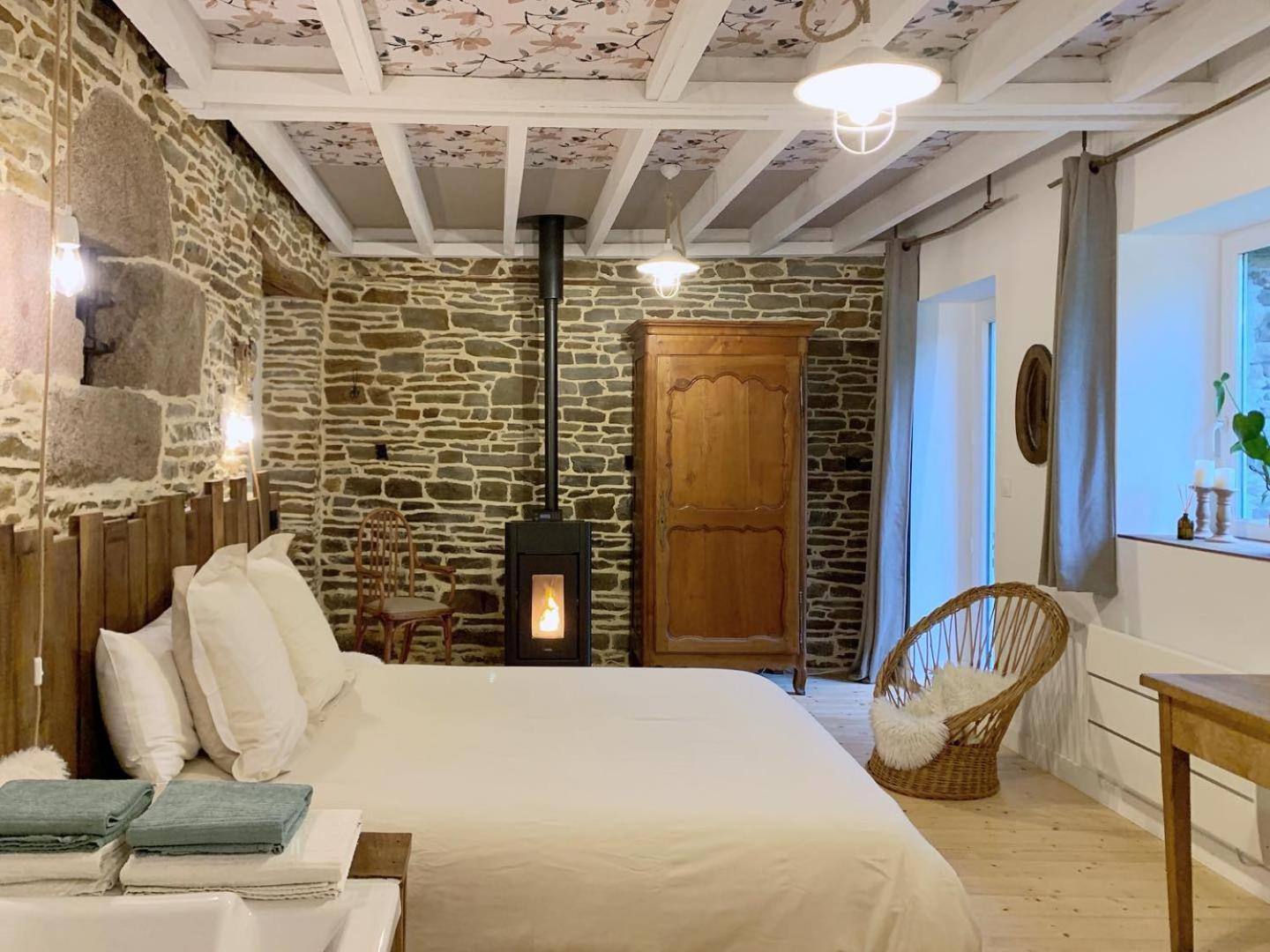 Bed and Breakfast Agritourisme Abaé à Sougéal Extérieur photo