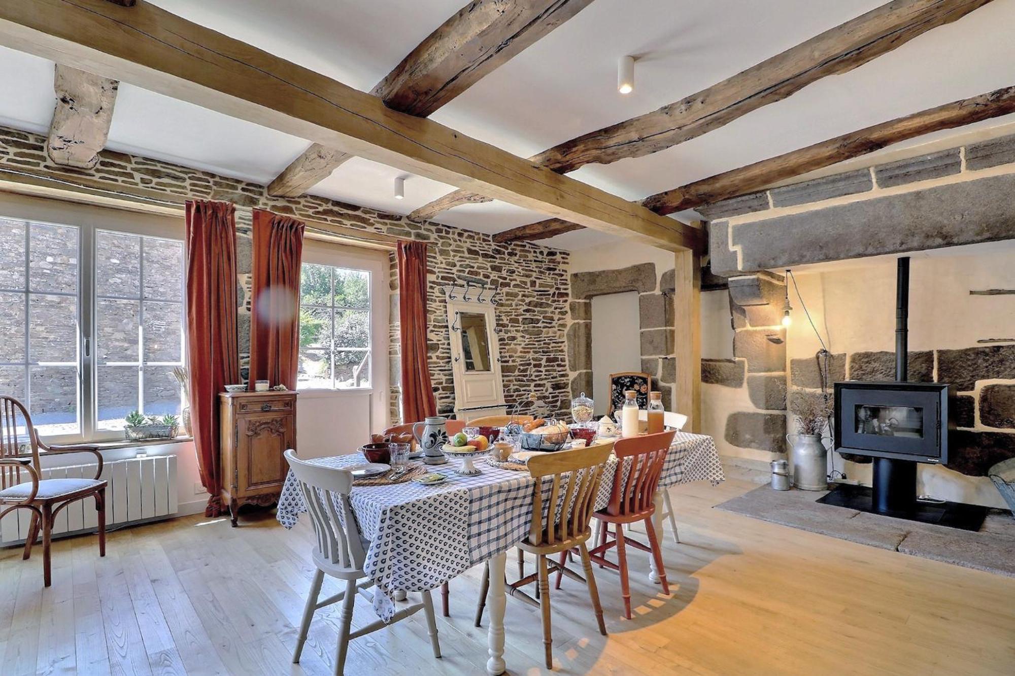 Bed and Breakfast Agritourisme Abaé à Sougéal Extérieur photo