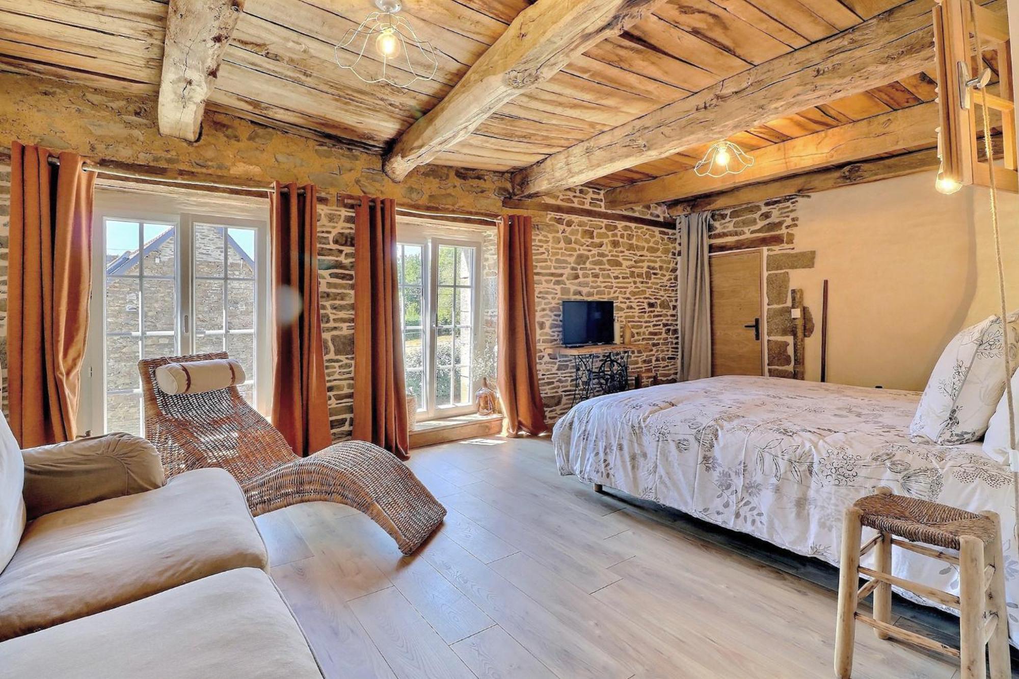 Bed and Breakfast Agritourisme Abaé à Sougéal Extérieur photo