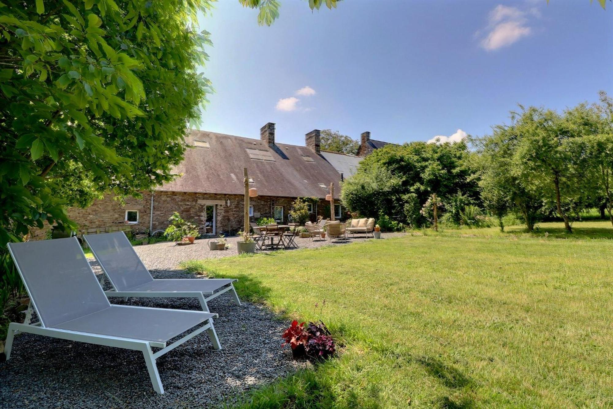 Bed and Breakfast Agritourisme Abaé à Sougéal Extérieur photo